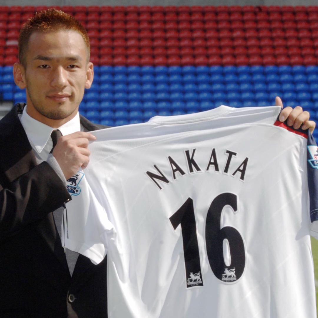 05-06 中田英寿 Bolton Wanderers home kit - メルカリ