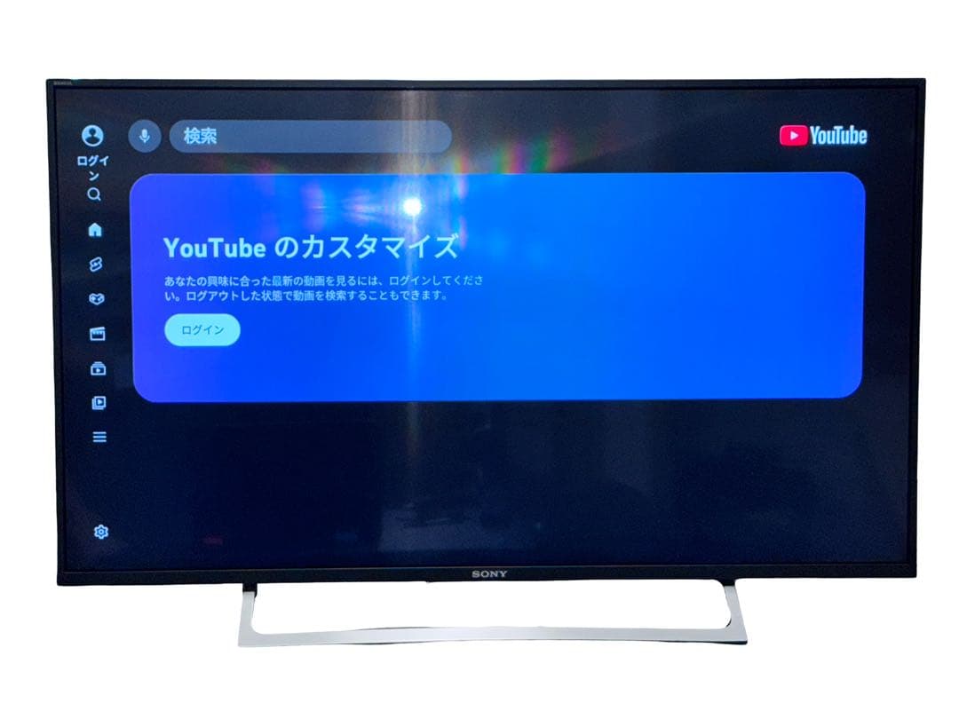 《訳あり》ソニー 43V型 液晶テレビ KJ-43X8000E 2017年製 ⑧