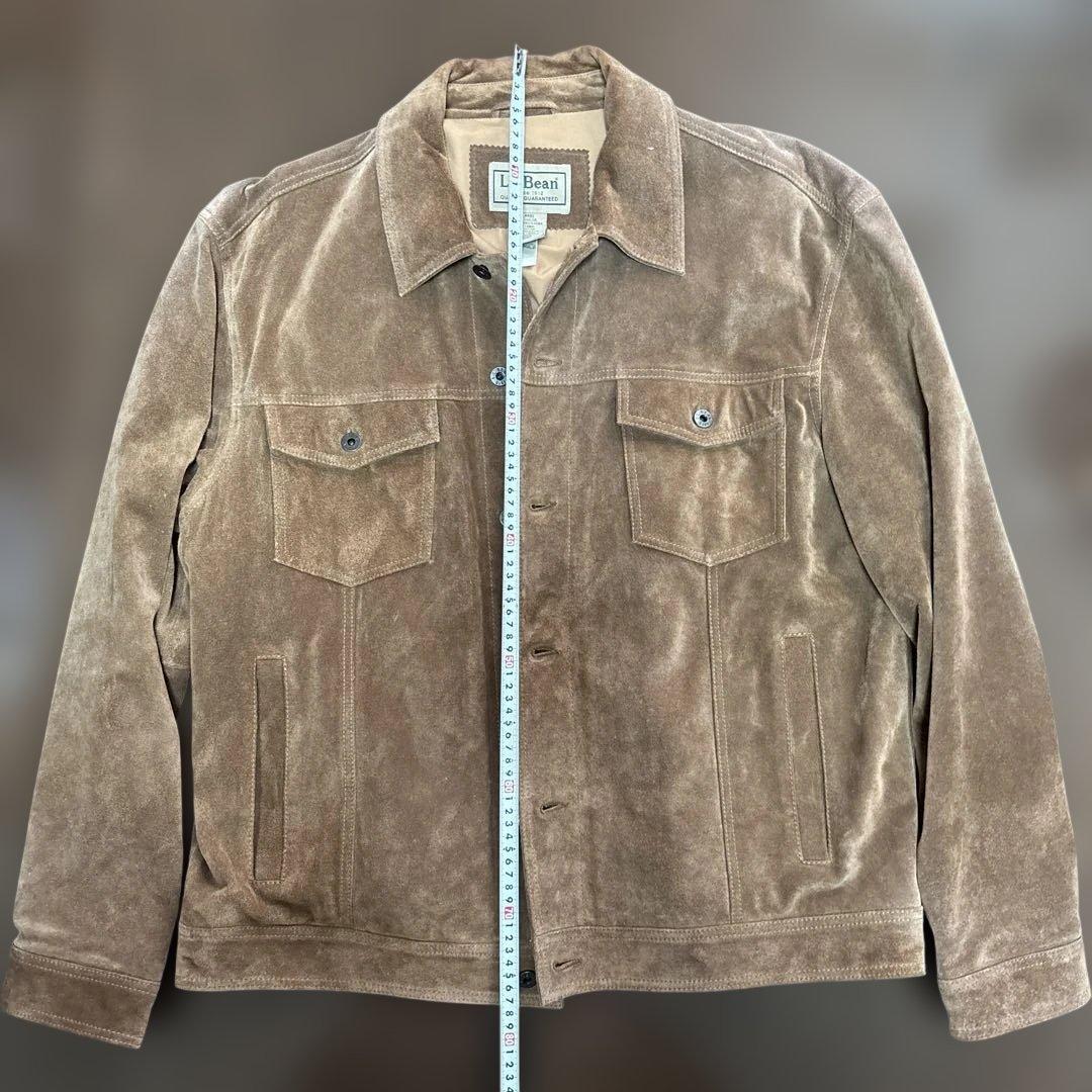 L.L.Bean スエードジャケット ブラウン L