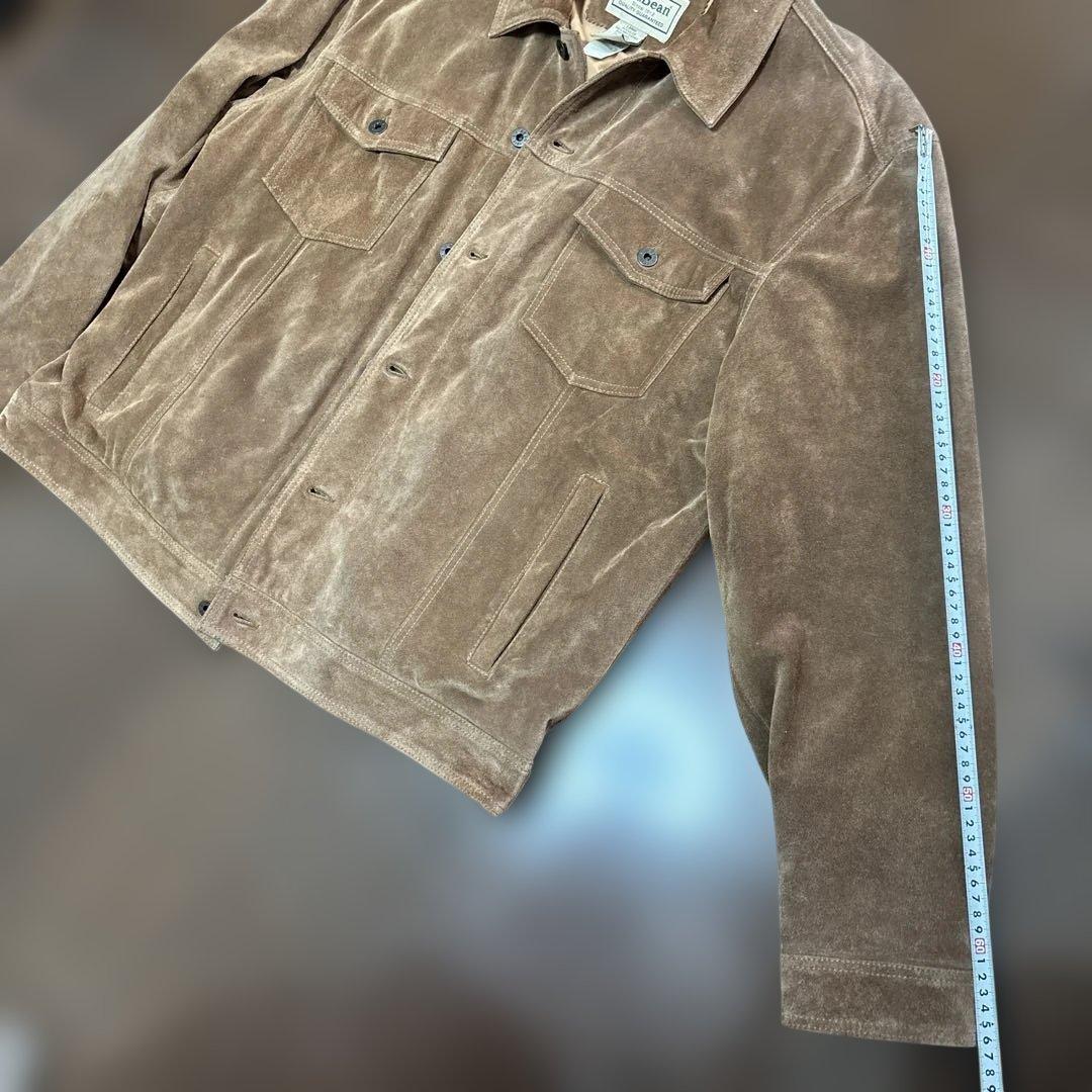 L.L.Bean スエードジャケット ブラウン L