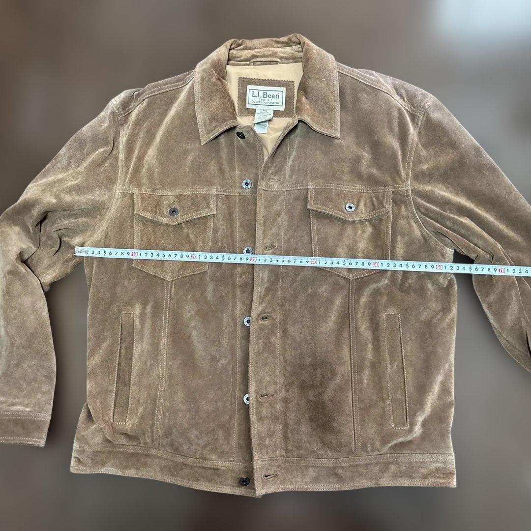 L.L.Bean スエードジャケット ブラウン L