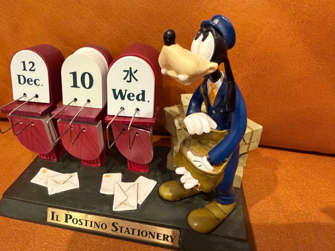 東京ディズニーシー イルポスティーノ ステーショナリー グーフィー カレンダー