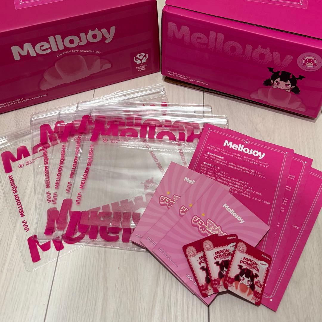 メロジョイ mellojoy 付属品 説明書 マジックパウダー 替え袋 予備袋