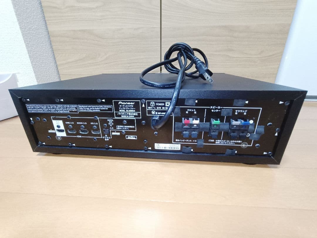 Pioneer 5.1chサラウンドシステムHTP-S353,SA-SWR35 - メルカリ
