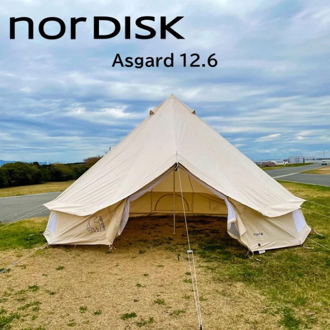 半額以下セール　ASGARD COTTON TENT アスガルド12.6 NORDISK（ノルディスク） アスガルド12.6 Tent 242023 キャンプ