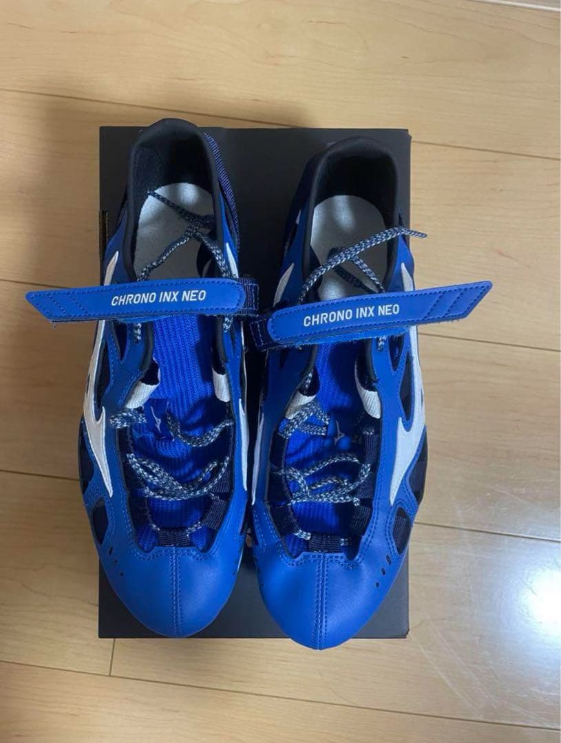 Mizuno Chrono INX Neo スパイクシューズ 青 日本製 - メルカリ