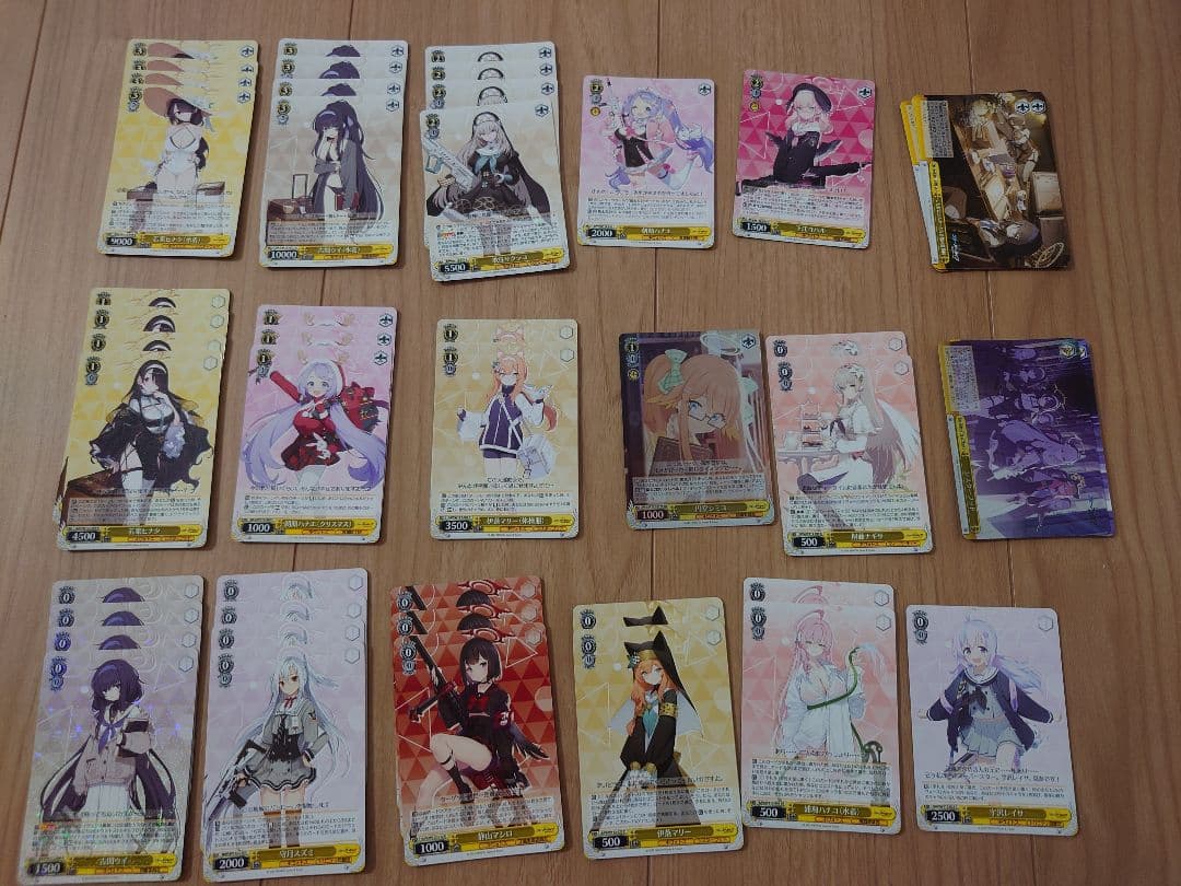 出品7/15まで 最終値下げ WS ブルアカ 7デッキセット+調整パーツ