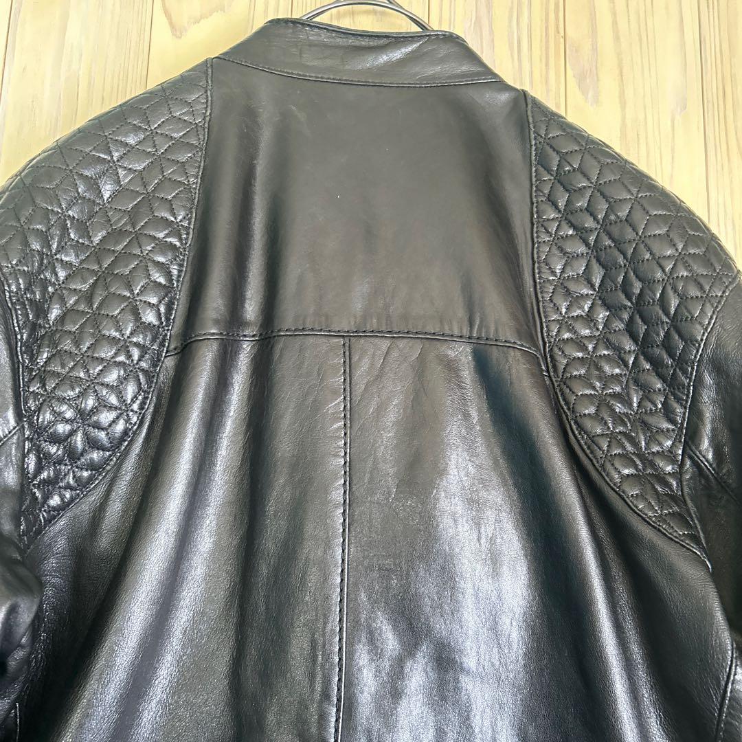 SANTACROCEサンタクローチェ エストネーションレザーライダース A18