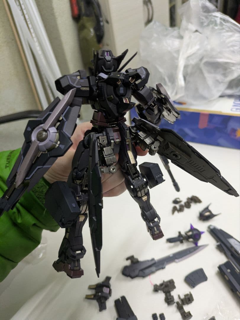 L BUILD ガンダムアストレアTYPE-Xフィンスターニス