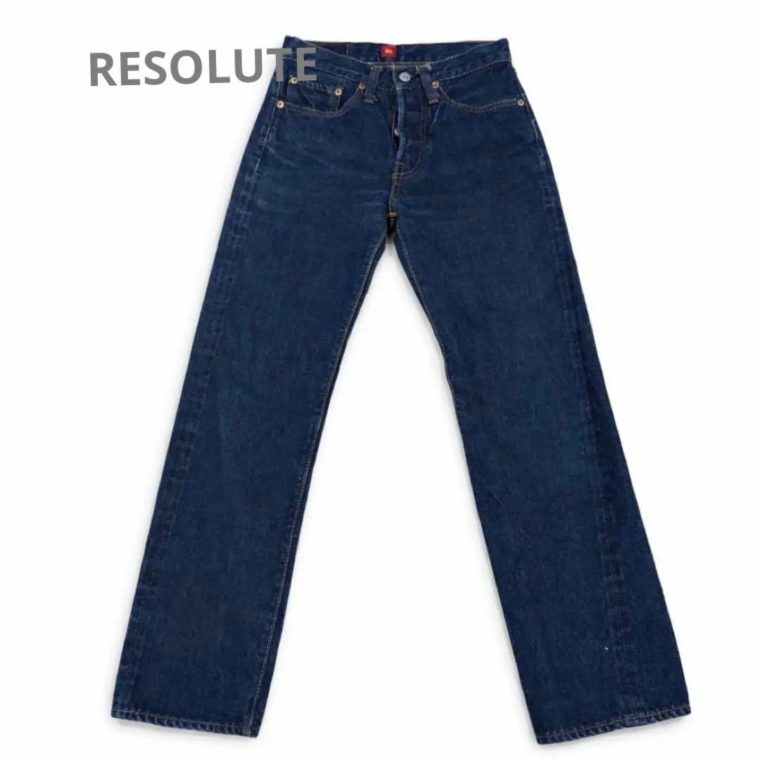 RESOLUTE リゾルト710 ストレートデニム W26 L29 - メルカリ