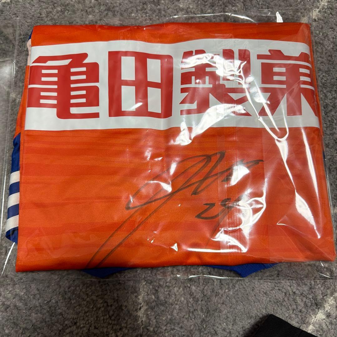 アルビレックス新潟 森璃太 サイン入りユニフォーム - メルカリ