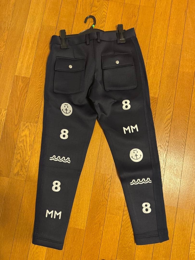 muta MARINE GOLF Mサイズ　　パンツ muta MARINE GOLF ムータマリンゴルフ メンズ レトロ トラックパンツ