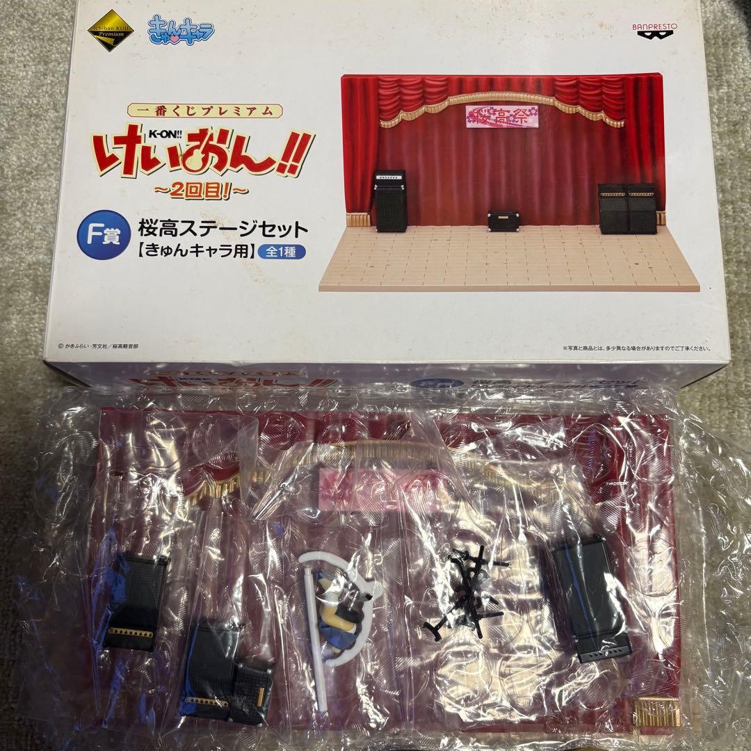 けいおん!! フィギュア6体とステージセット