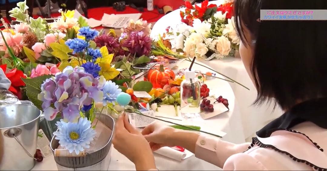 ごちうさ ココア 佐倉綾音 手作り フラワーアレンジメント ご注文はうさぎですか