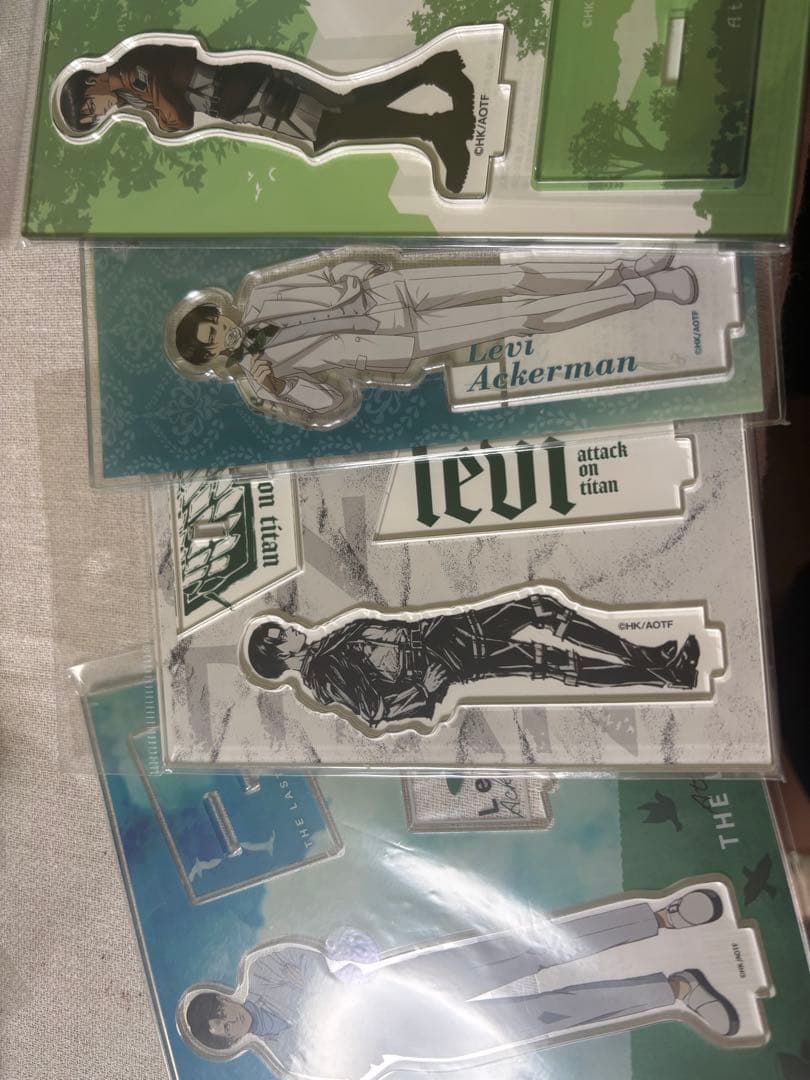 進撃の巨人 リヴァイ兵長 アクリルスタンドまとめ売り
