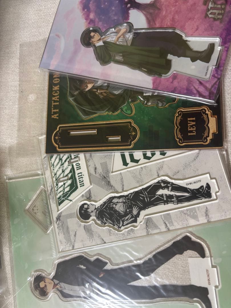 進撃の巨人 リヴァイ兵長 アクリルスタンドまとめ売り