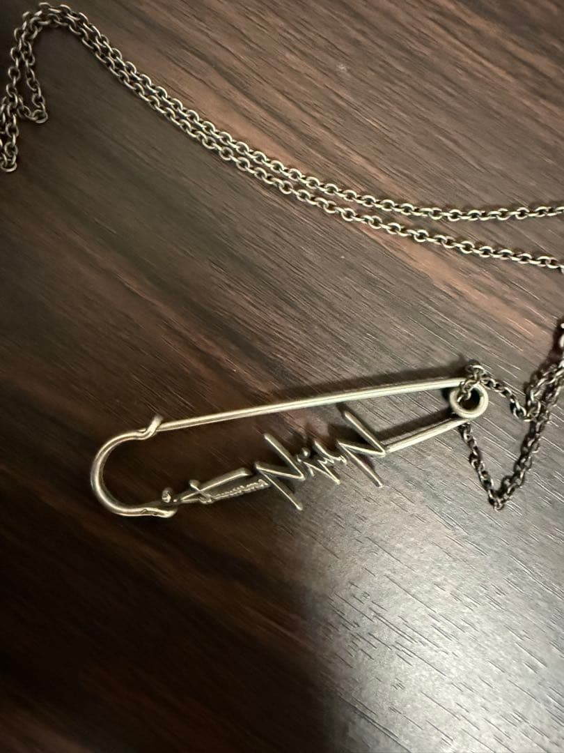 yohjiyamamoto pourhomme ヨウジヤマモトピンネックレス - メルカリ