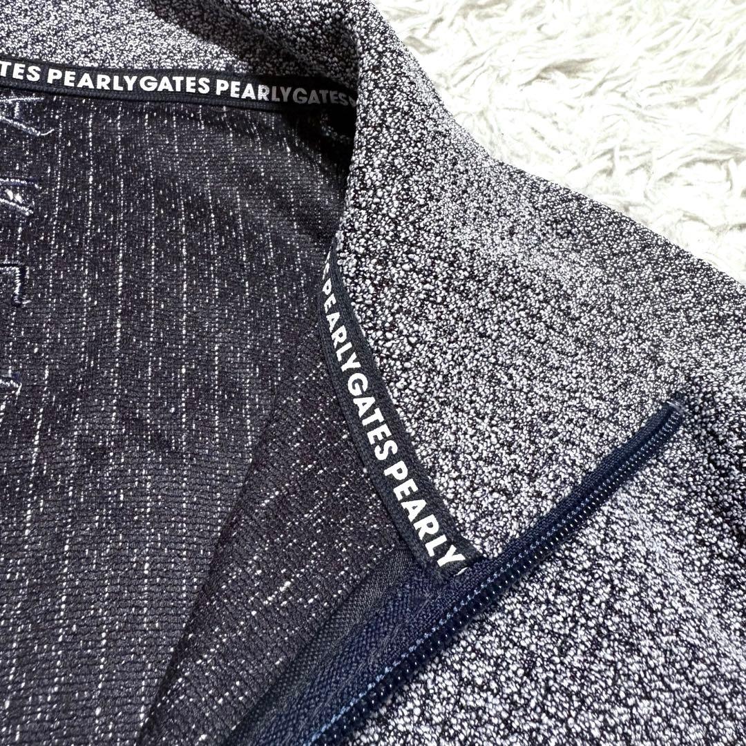 未使用級】23年モデル パーリーゲイツ ダイヤニットジャガードブルゾン