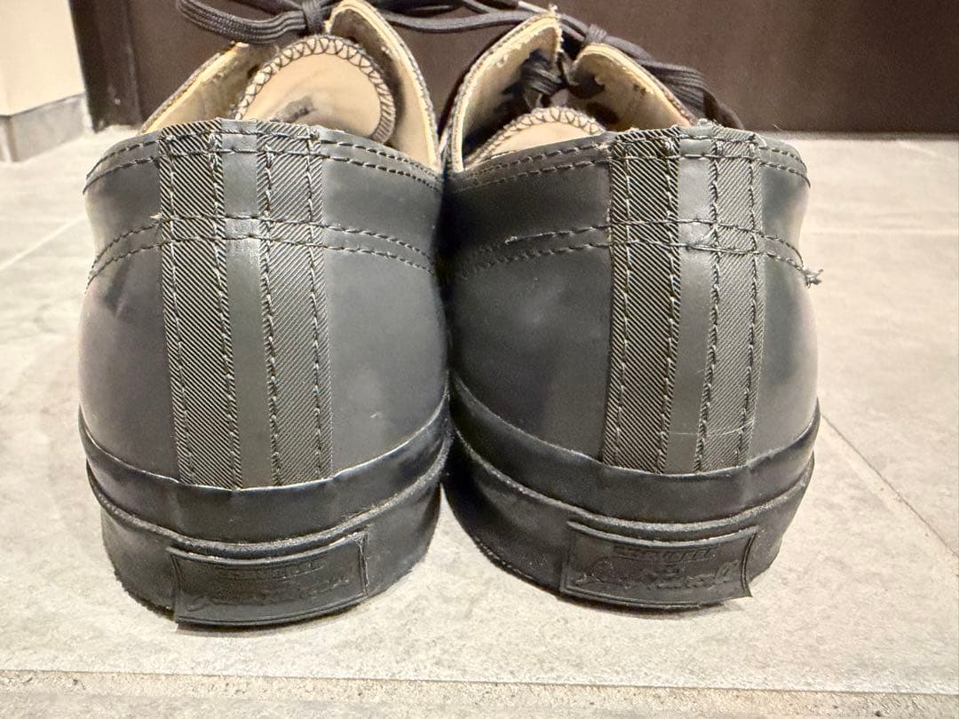 廃盤希少counter climateコンバースジャックパーセル オールブラック