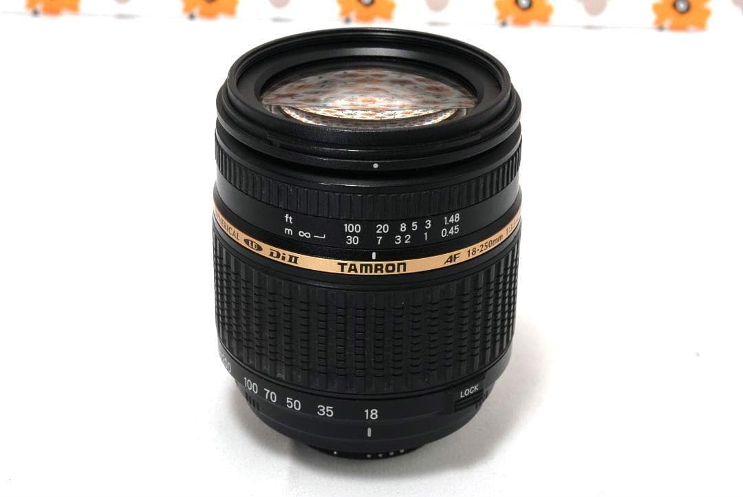 返品保証】ニコンFマウント❤18-250mm ❤️高倍率望遠レンズ❤️タムロン