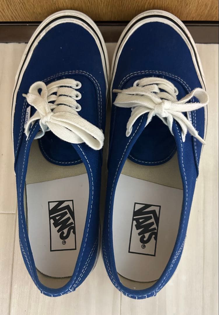 VANS Anaheim authentic 44DX ブルー 26.5cm