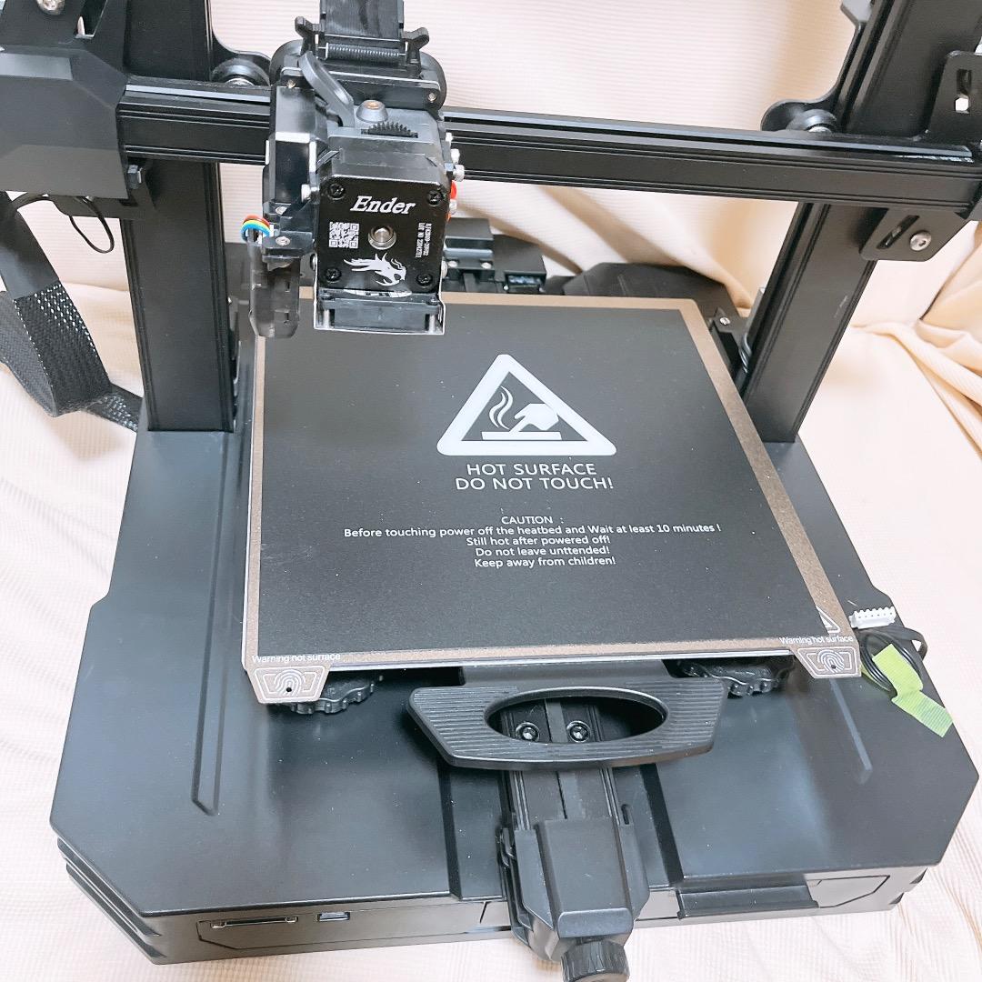 美品】3Dプリンタ creality ender-3 S1 pro 部品付き - メルカリ