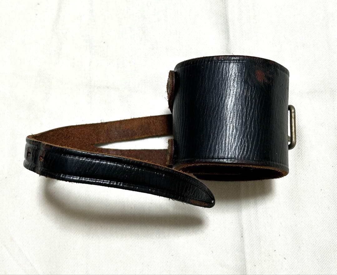 UNDERCOVER 茶芯レザー ブレスレット バングル UNDERCOVER 茶芯レザー