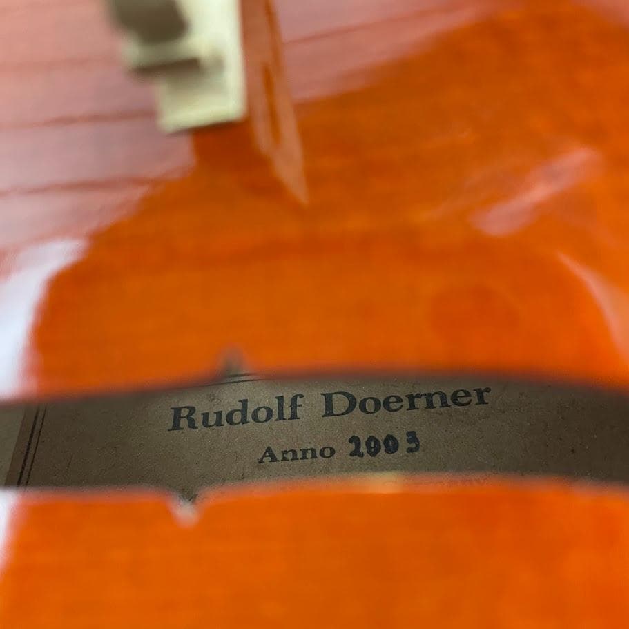 希少○Rudolf Doerner○ 3/4 バイオリン 2003年製 ドイツ製 - メルカリ