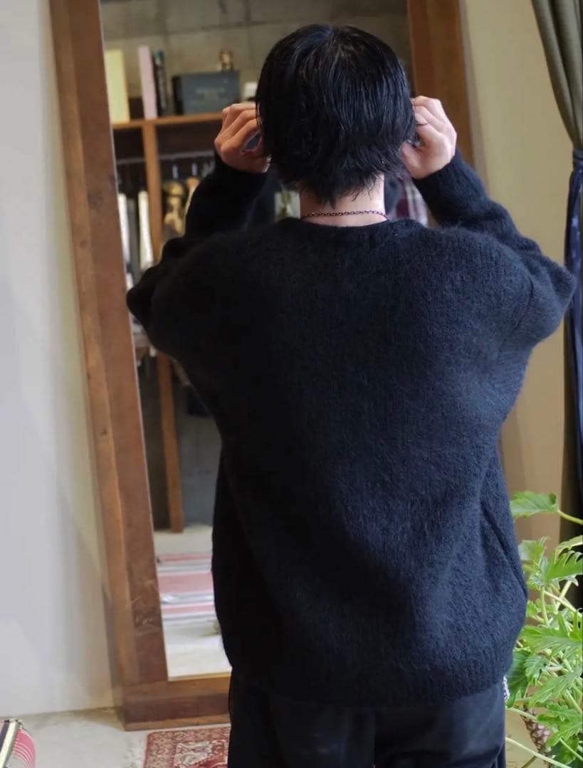Classic Mohair Cardigan \"BISHU\"モヘアカーディガン
