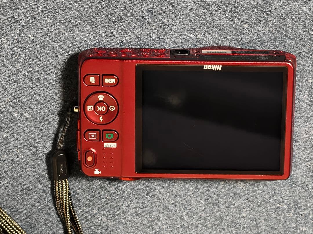 Nikon Coolpix S6500 赤 コンパクトデジタルカメラ