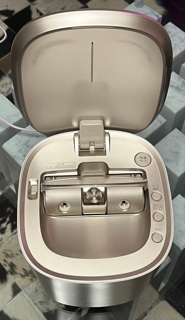 nanocare フェイススチーマー マーブルデザイン EH-SA0B - メルカリ
