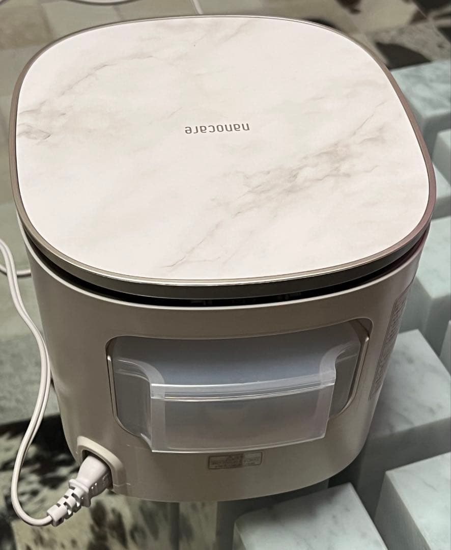 nanocare フェイススチーマー マーブルデザイン EH-SA0B - メルカリ