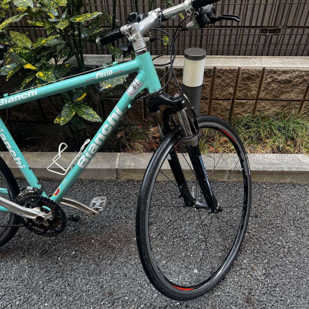 送料込み】Bianchi ビアンキ クロスバイク passo 41cm - メルカリ