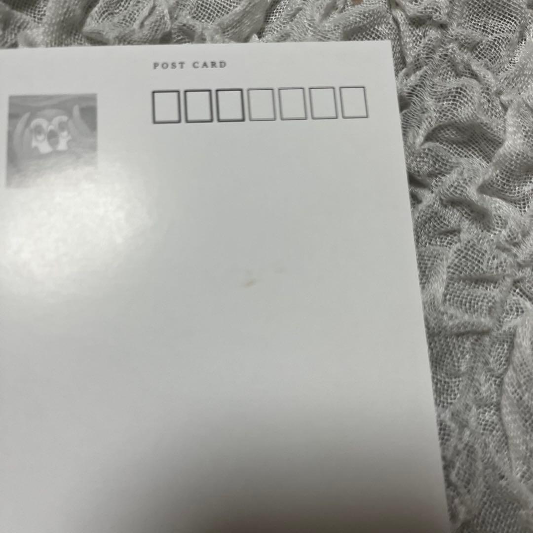 ムンク展 ピカチュウ コラボ ポストカード