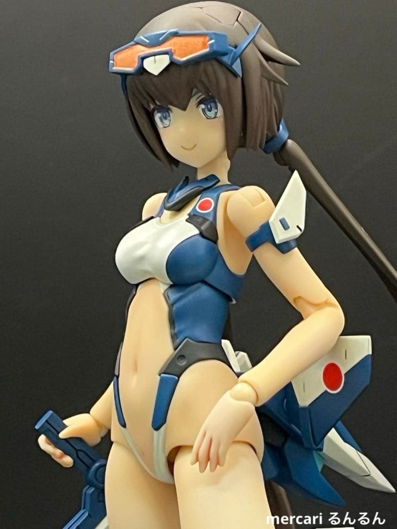 フレームアームズ・ガール スティレットSwimsuit Ver 塗装完成品④