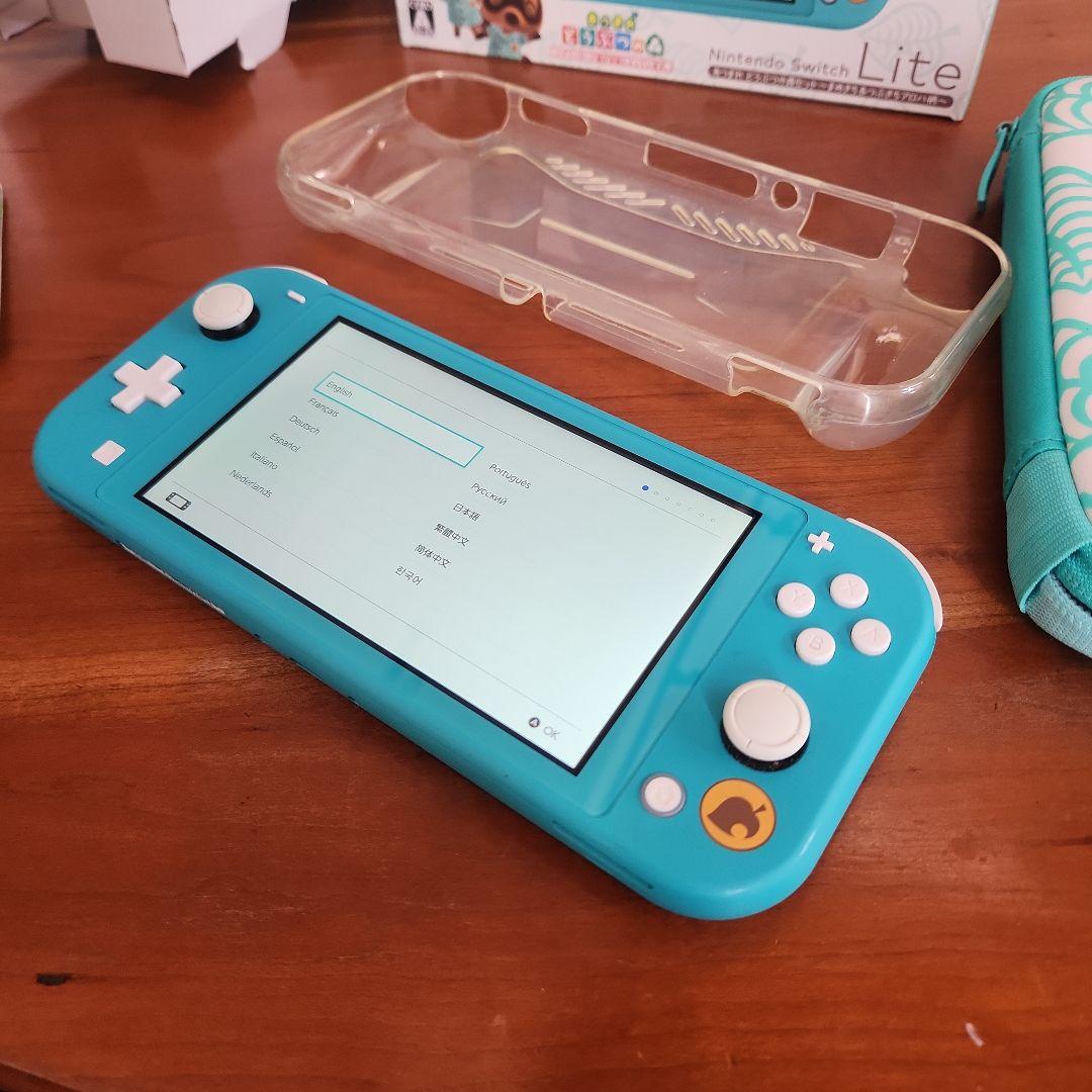 スイッチライト ヤマダ延長保証27年迄 どうぶつの森 おまけ