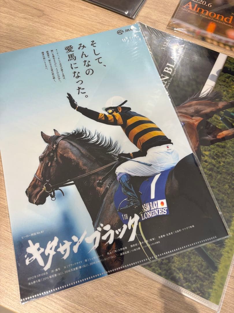 JRAクリアファイル13枚 バラ売り可能