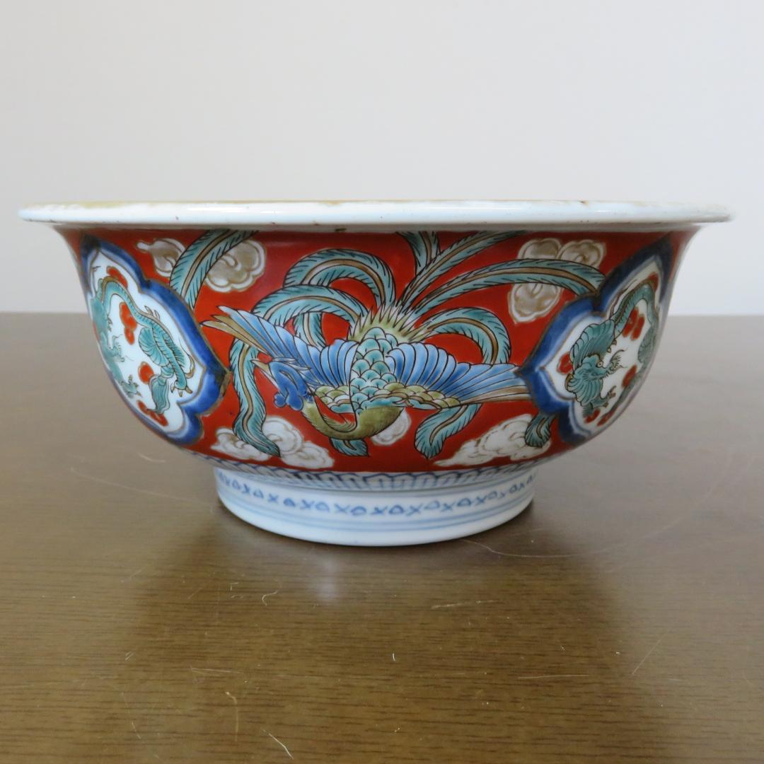 鉢 丼 古伊万里 極楽 鳳凰 龍 牡丹 唐草 蛇の目 江戸 明治 - メルカリ