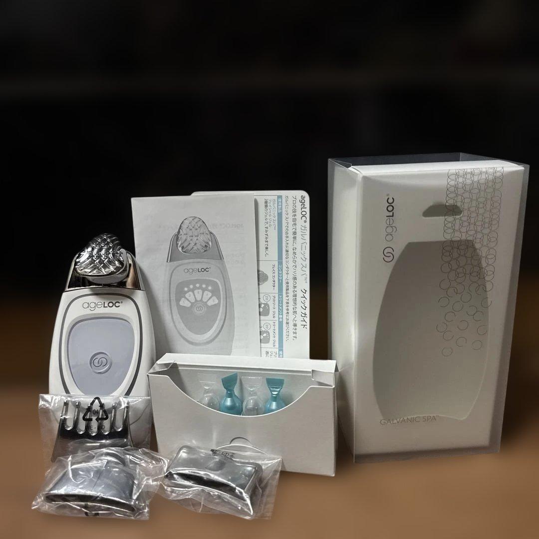 ニュースキン~ageLOC~ガルバニックスパ 美顔器 取扱説明書付き ニュースキン ageLOC ガルバニックスパⅡ 美顔器 ボディスパ セット
