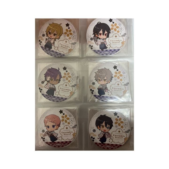 バラ売り⭕️ あんスタ 時光缶バッチ アニカフェコースター 特典