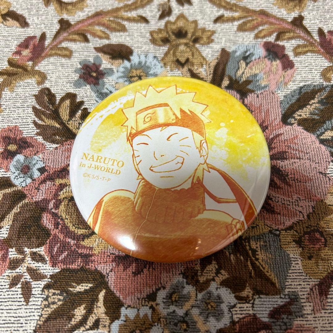 NARUTO疾風伝 J-World絆 缶バッジ うずまきナルト