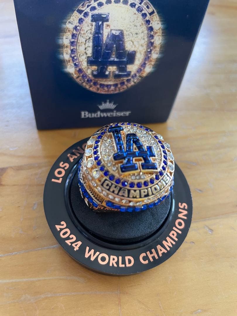 ロサンゼルス・ドジャース 2024年ワールドチャンピオンレプリカリング