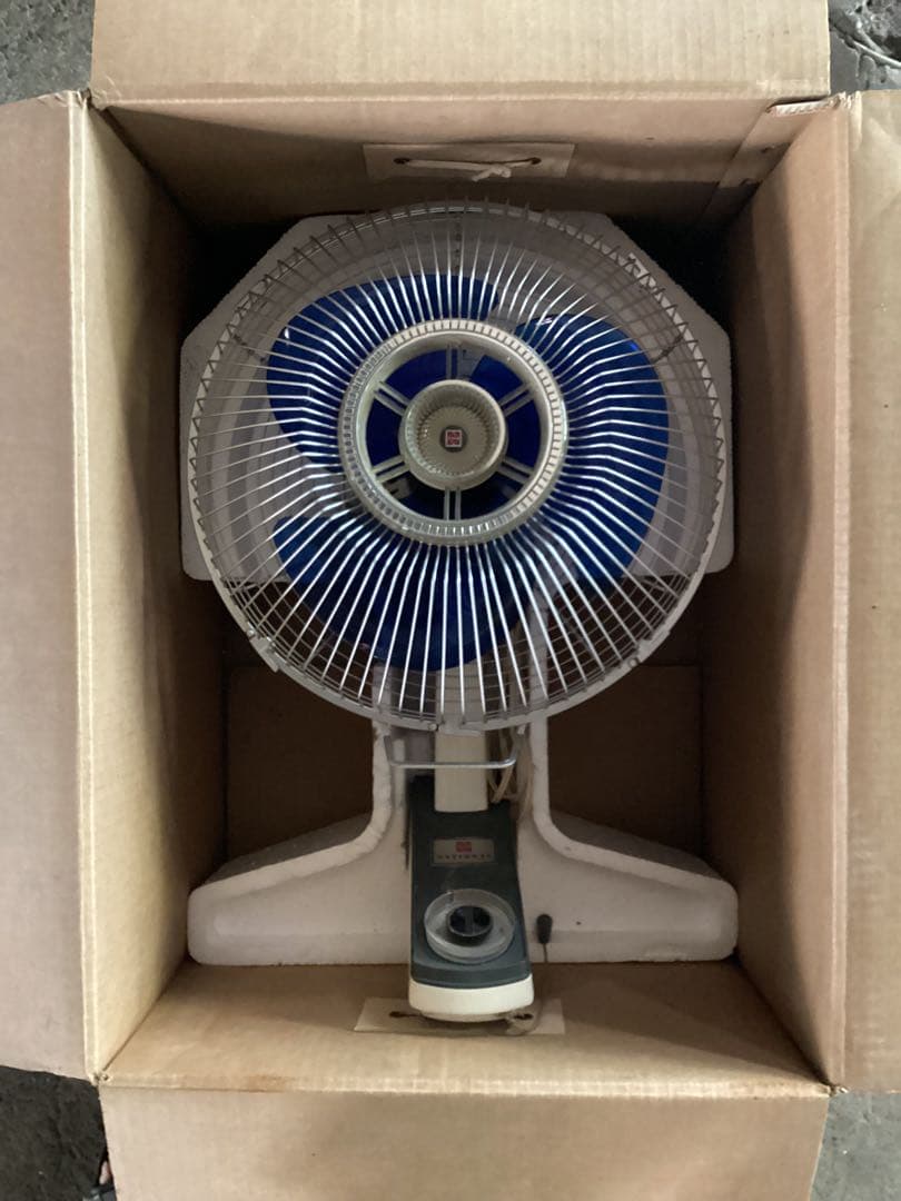 ナショナル 壁掛け扇風機 昭和レトロ F-30TZ