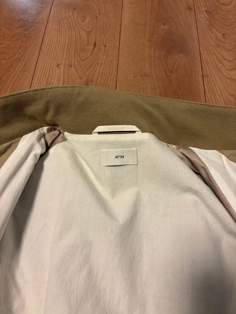 ATON 22SS GIZA WEATHER HARRINGTON JACKET - メルカリ