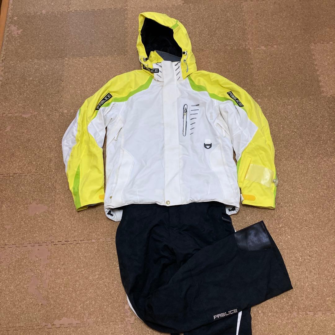 ファブリス FABLICE スキーウェア 上下 セット スノボ Oメンズ FABLICE（ファブリス） メンズ スキー ウェア上下セット ユニセックス