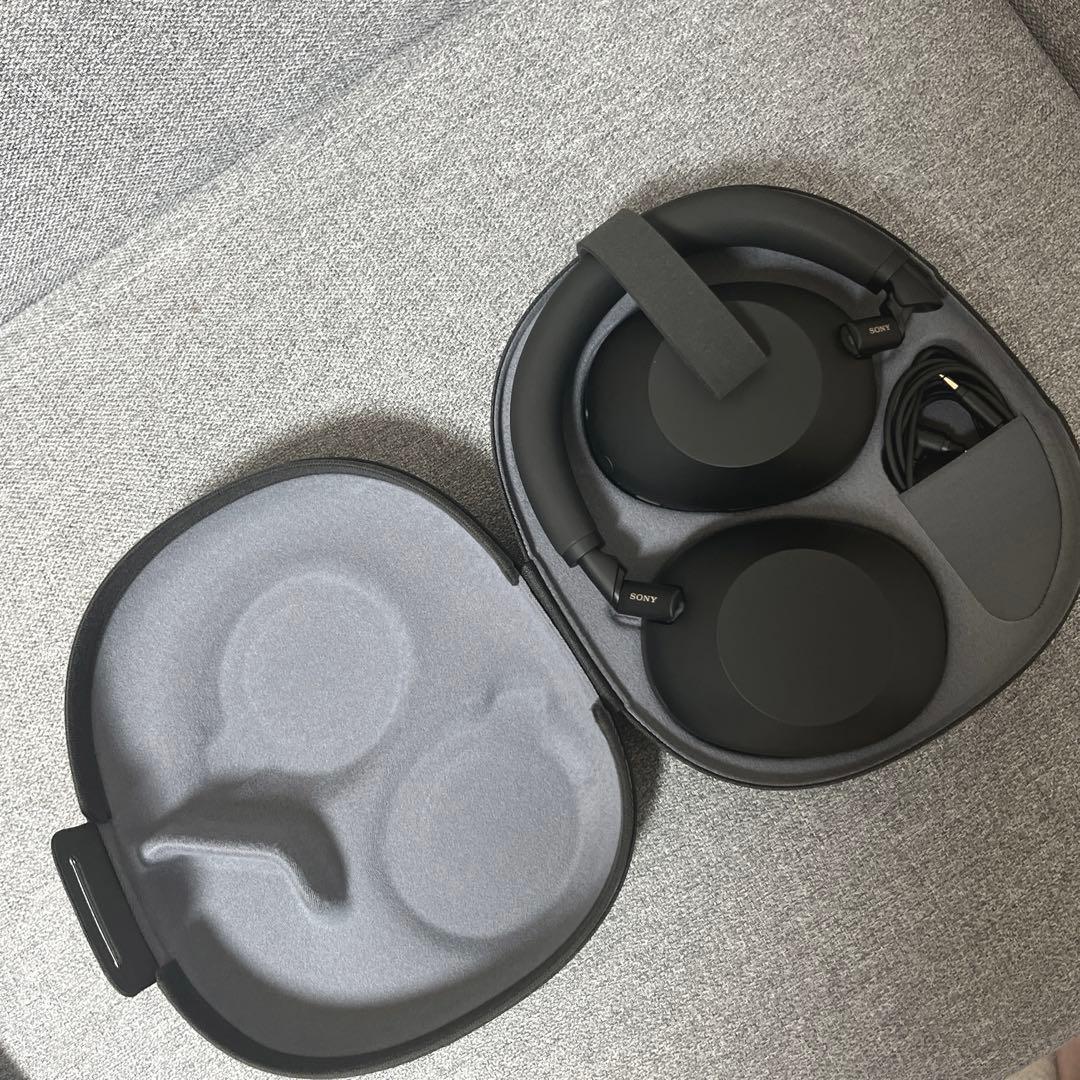 WH-1000XM6 ブラック ケース付き Amazon | Sony WH-1000XM6 ワイヤレスヘッドホン 対応 ケース。ハード