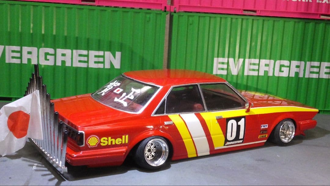 1/20 GX61　マークII ツインカム24 福岡仕様　道東仕様　ノンスリ