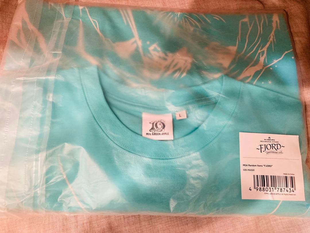 Mrs. GREEN APPLE FJORD Tシャツ　Lサイズ　ガチャ　アタリ