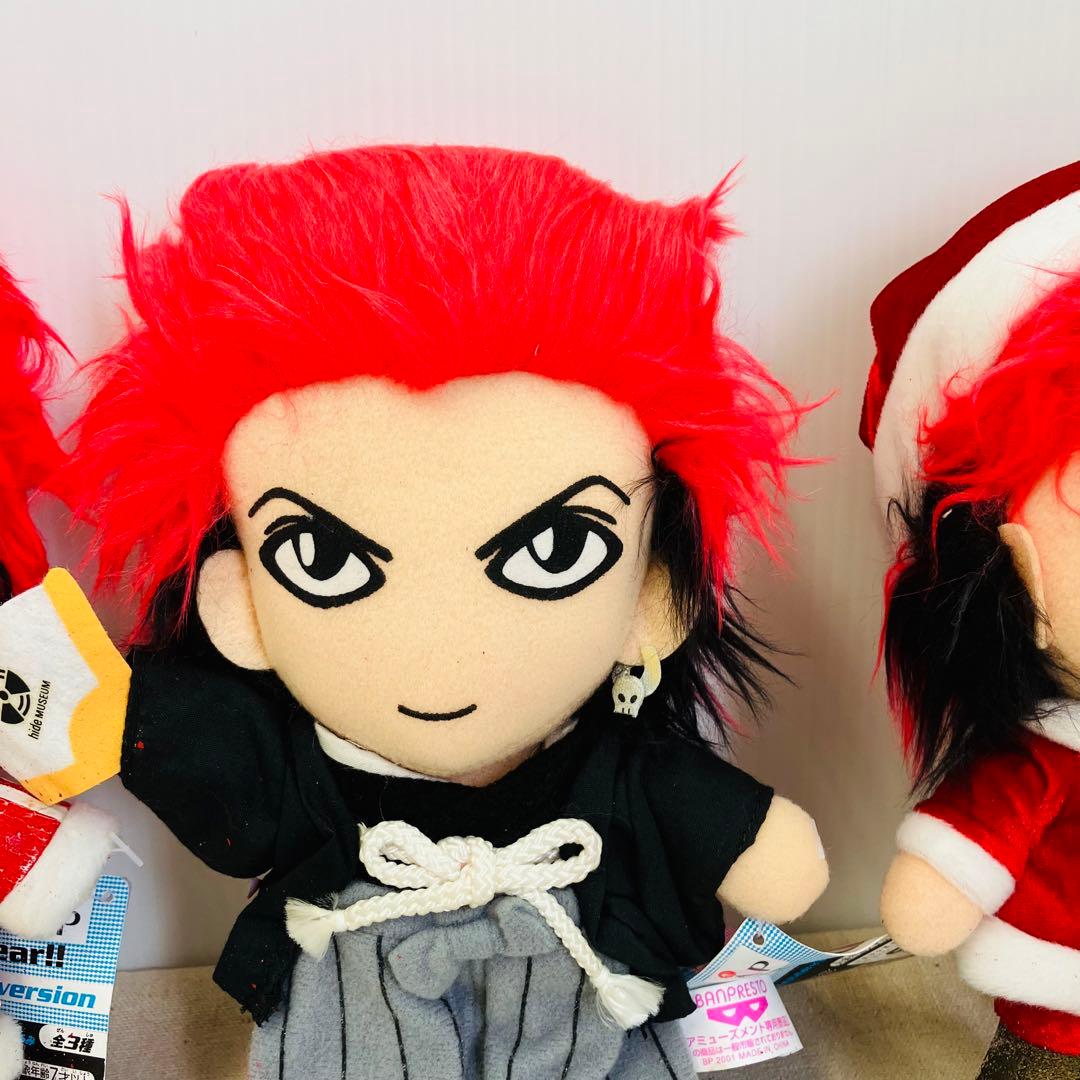 X JAPAN hide ぬいぐるみ サンタ クリスマス 正月 非売品 - メルカリ