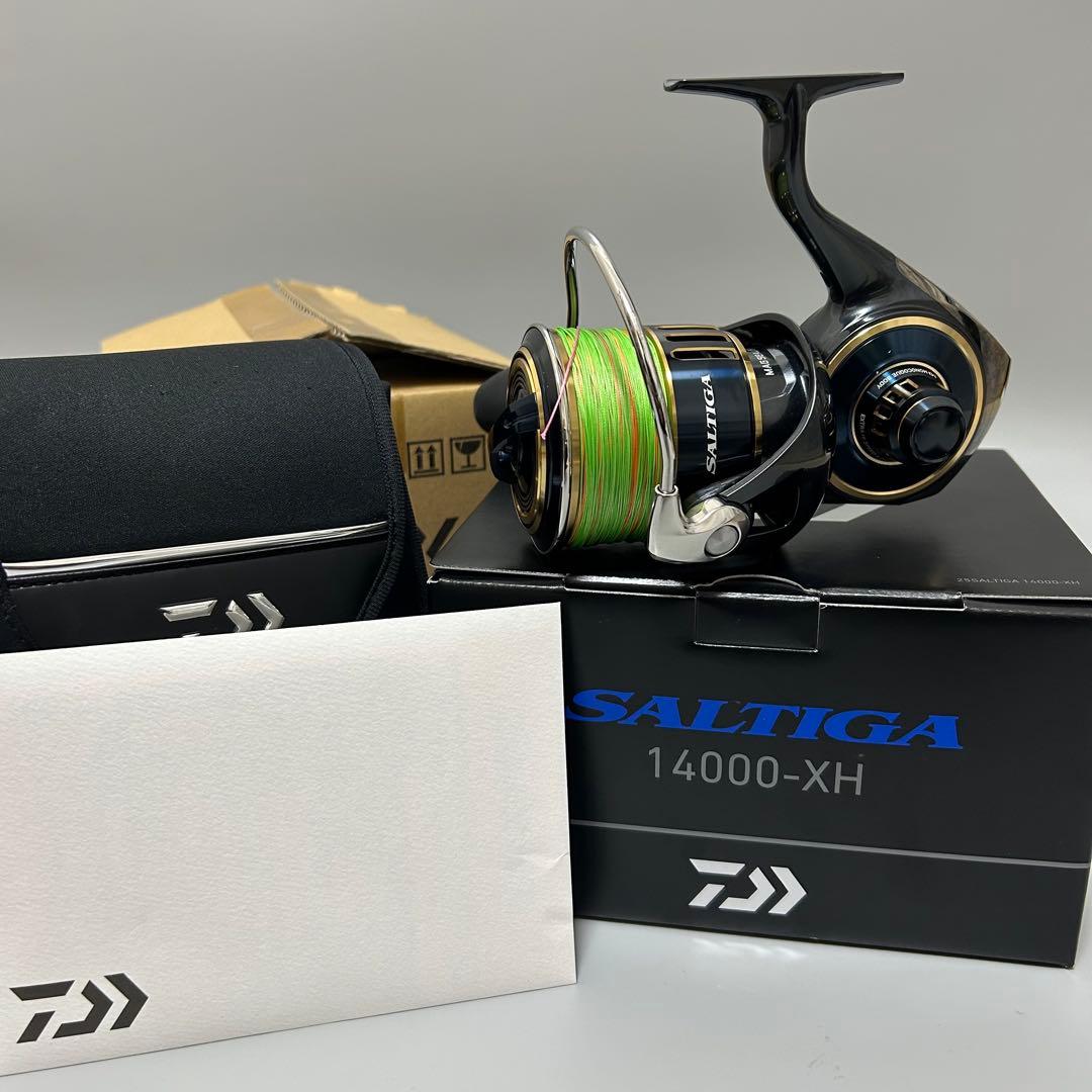 超美品25SALTIGAソルティガ 14000-XHアースフィールドチューン済み 楽天市場】ダイワ 25ソルティガ 14000-XH | 釣具 釣り フィッシング